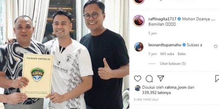 Raffi Ahmad Beli Klub Sepak Bola Indonesia, Apakah Benar?