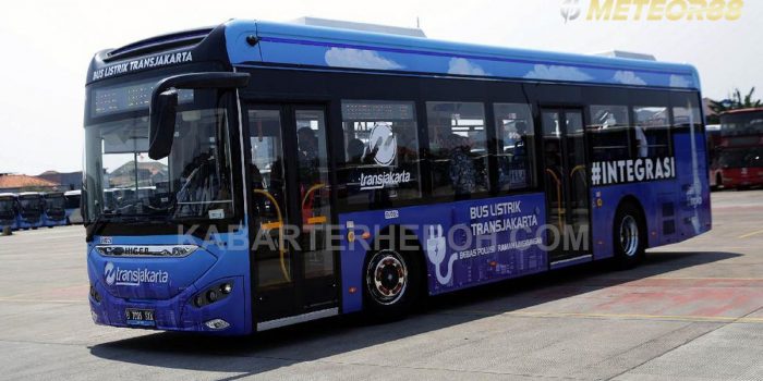 TransJakarta Uji 3 Bus Listrik Rute Kampung Melayu-Tanah Abang