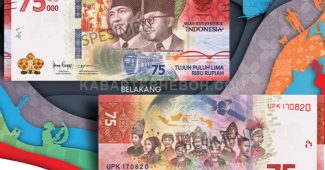 Bank Indonesia Luncurkan Tujuh Uang Rupiah Kertas Baru Tahun 2022